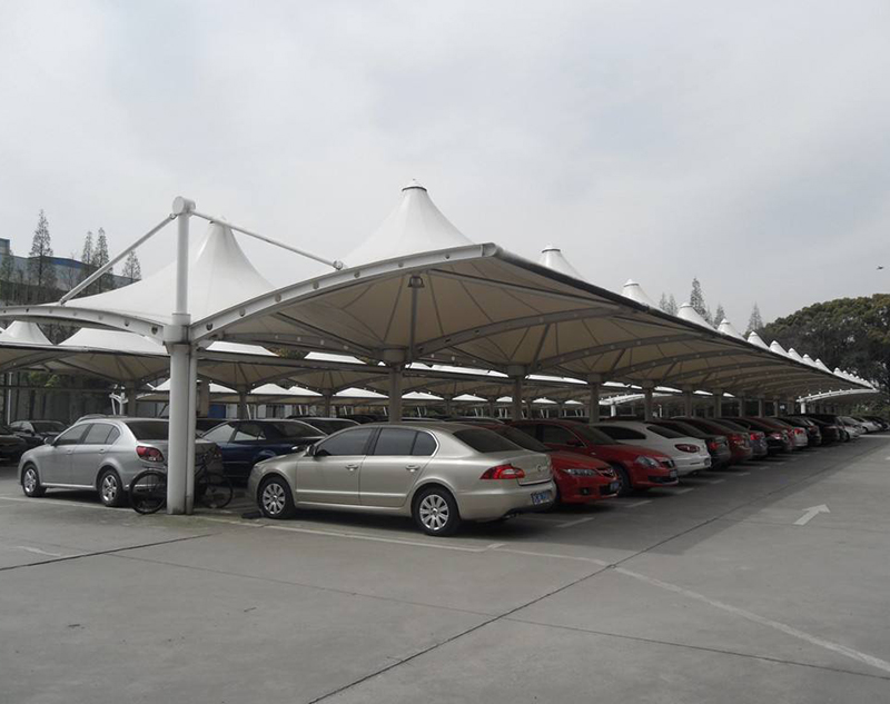 膜結構車棚的施工要點是什么？